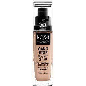 Base De Maquillaje De Alta Cobertura Can't Stop Won't Stop - Nyx - 05 Light