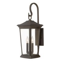 aplique de pared de exterior bromley 3 luces