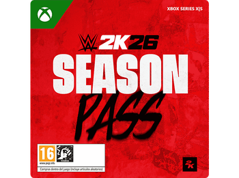 Xbox Series X S WWE 2K26 Pase de temporada (Código descarga) (*Juego base se vende por separado)