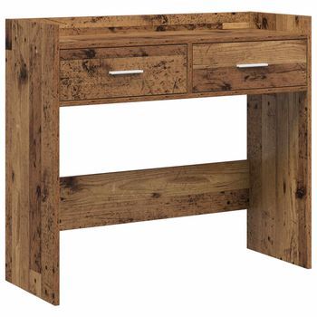 Mesa Consola Madera Envejecida 90 X 35 X 80 Cm Vidaxl