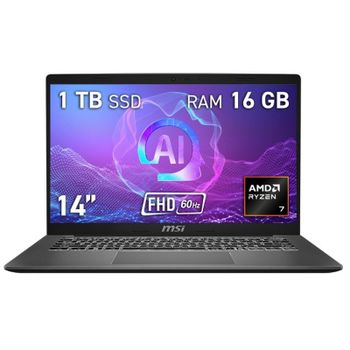 Portátil MSI Modern A14 AI F2HMG-010XES 14
