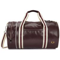 fred perry bolsa de viaje classic barrel bag para mujer