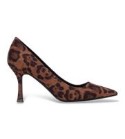 xti para mujer 14644503-leopardo zapatos 146445 marron 40 5 a 8cm ninguno casual fiesta animal print