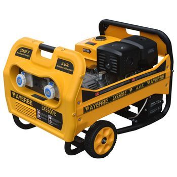 Ayerbe - 5433040 - Generador Gasolina Lx5500 Con Arranque Eléctrico Motor Kiotsu