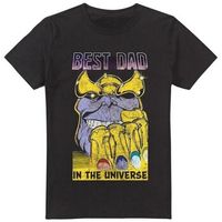 marvel camiseta best dad universe para hombre