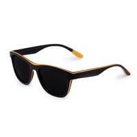gafas de sol hawkers black orange rubber - dark one s