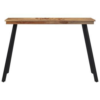 Mesa De Comedor | Mesa De Cena Madera Maciza De Teca 120x62x76 Cm