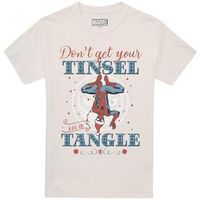 marvel camiseta dont get your tinsel in a tangle para mujer