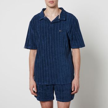 BOSS Bodywear  Cotton-Blend Terry Polo Shirt - S