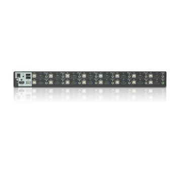 Interruptor KVM ATEN CS17916 HDMI USB 16 Puertos Montaje en Rack Audio