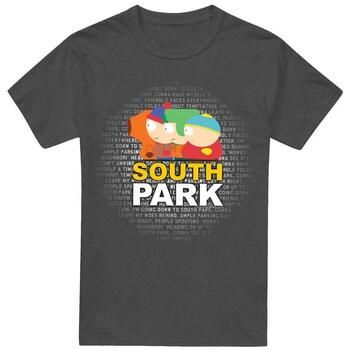 South Park Tops y Camisetas Lyrics para mujer