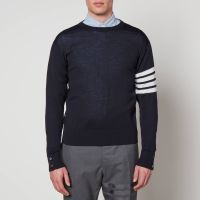 thom browne striped virgin wool jumper - 1s