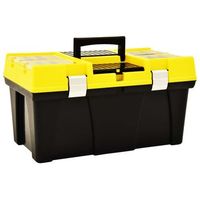 caja de herramientas de plastico amarillo 595x337x316 mm vidaxl