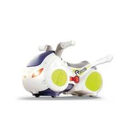 correpasillos moto racing panel interactivo y 2 modos de derrape con luces y sonidos 33x56x32cm
