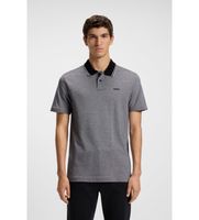 boss para hombre 50507814 polo peoxford new negro l casual algodon manga corta