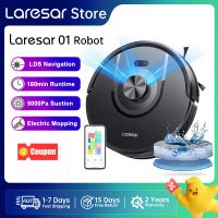 laresar mars01 robot aspirador y fregasuelos con navegacion lds lidar 5000pa mapeo inteligente lavado de suelos limpieza de alfombras y pelo de mascotas