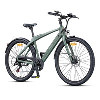 bicicleta electrica engwe n1 air de carbono con bateria de 36 v y 10 ahverde