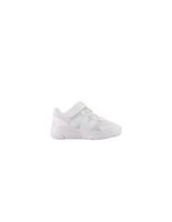zapatillas new balance 578v1 bungee lace with top strap white nino