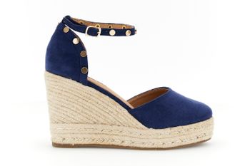 salón microfibra con tachuelas navy 37