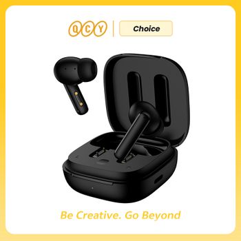 QCY T13 ANC auriculares Bluetooth 5,3 cancelación activa de ruido auriculares inalámbricos 4 micrófonos ENC TWS auriculares 0,068 s baja latencia 30 horas