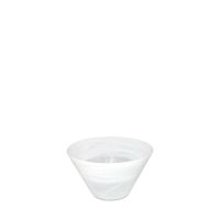 bol conico blanco - 14x14x8cm - lote de 6
