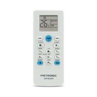 mando a distancia metronic 495348 para aire acondicionado universal blanco