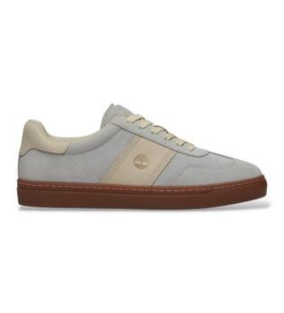 Timberland para hombre. TB0A43GGEWG1 Zapatillas de piel Lisbon Street gris (39 W), Plano, Cordones, Casual