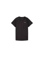 camiseta de running puma w run velocity mujer negro