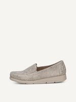 caprice slipper white made of leather size 38