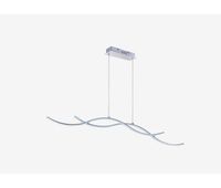 lampara de techo sea led plateado - conforama