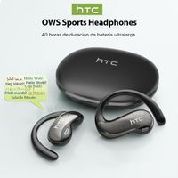 htc ne19 auriculares bluetooth ai ows auriculares inalambricos deportivos con microfono potentes graves ai traductor auriculares impermeables de larga duracion