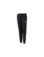 pantalones largos puma essential colorblock boy black