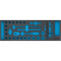 hazet 163-110l cubeta de espuma suave de 2 componentes r 635 mm x 218 mm
