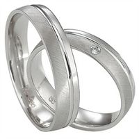 alianzas oro blanco 45mm