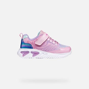 GEOX Assister Niña Rosa/lila