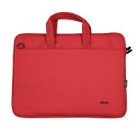 trust bologna maletin para portatiles hasta 16 rojo