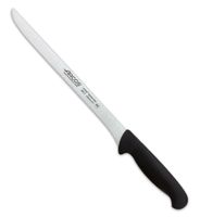 cuchillo jamonero de acero inoxidable nitrum de 240 mm mango negro