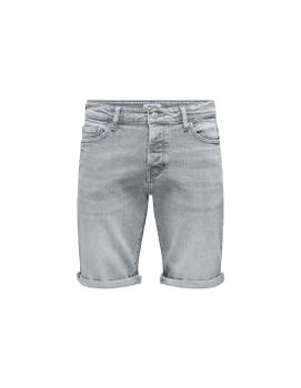 Pantalones Only & Sons Onsply Mgd 8774 Tai Dnm Hombre Medium Grey Denim