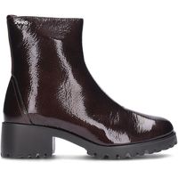 24 hrs botines 26569 brown para mujer