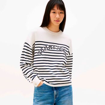 Tommy Jeans Jersey Blanco DW0DW20251-YBH