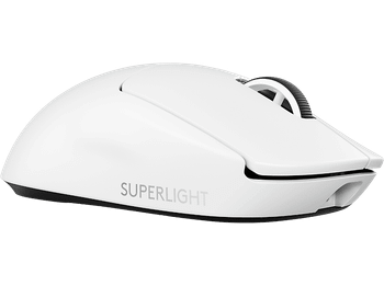 Ratón gaming - Logitech G Pro X Superlight 2, Lightspeed, Inalámbrico-USB, 32.0000ppp, PC-Mac, Botones personalizables, Interruptores híbridos, Blanco