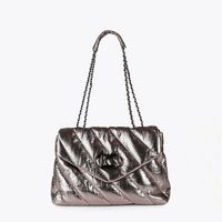 lola casademunt bolso con solapa en tejido lf2504042-0m4