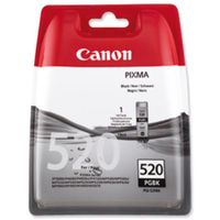 canon pgi-520bk black original cartridge twin pack