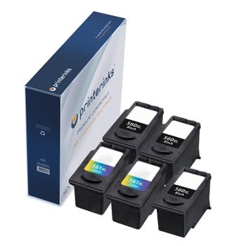 Compatible Multipack Canon Pixma TS5352 Printer Ink Cartridges (5 Pack) -3712C001