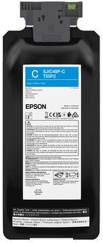 SJIC48P-C CYAN INK CARTRIDGE FOR COLORWORKS C8000E