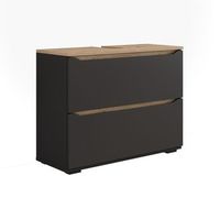 mueble bajo lavabo ruben 802 x 625 cm con 2 cajones vicco