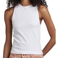 g-star raw camiseta tirantes racer slim para mujer