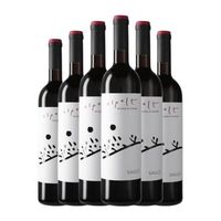 espelt vino tinto saulo negre emporda 75 cl 125 vol pack de 6 unidades