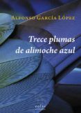 trece plumas de alimoche azul