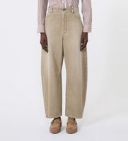 weekend max mara para mujer 2625186061650 pantalon arcadia beige 38 casual algodon denim